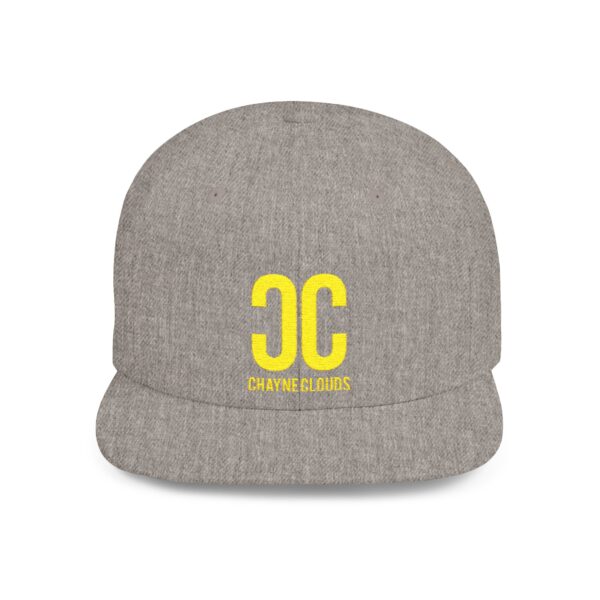 Chayne Clouds Flat Bill Snapback Hat - Image 13