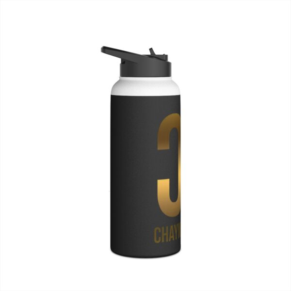 Chayne Clouds Stainless Steel Motivational Water Bottle - Image 3
