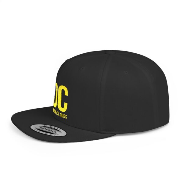 Chayne Clouds Flat Bill Snapback Hat - Image 9