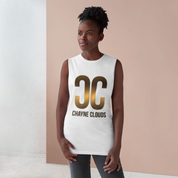 Chayne Clouds Unisex Summer Tank Top - Image 4