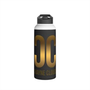 Chayne Clouds Stainless Steel Motivational Water Bottle