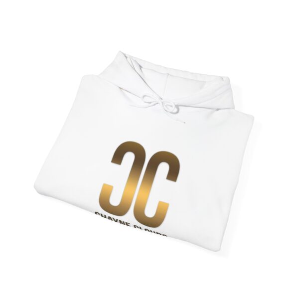 Chayne Clouds Gold Logo Unisex Heavy Blend™ Hooded Sweatshirt - Image 4
