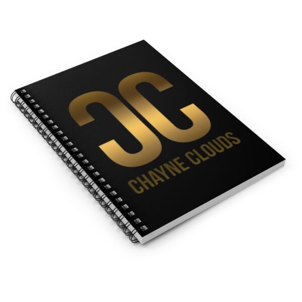 Chayne Clouds Logo Spiral Notebook - Ruled Line - Image 3