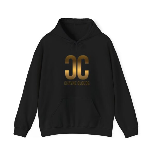 Chayne Clouds Gold Logo Unisex Heavy Blend™ Hooded Sweatshirt - Image 5